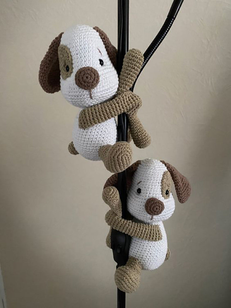 Doggie curtain ties