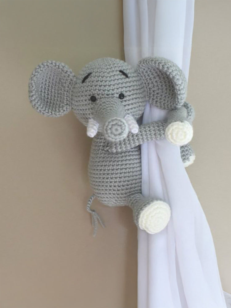 Elephant curtain ties