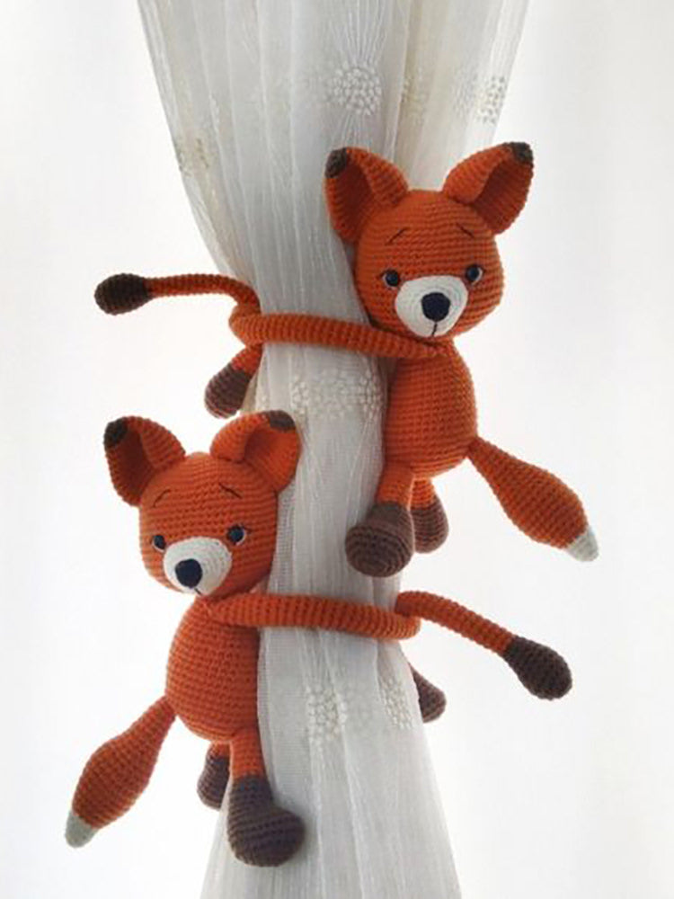 Fox curtain ties