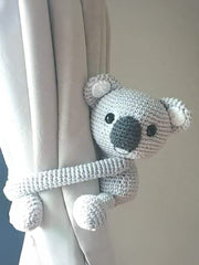 Koala curtain ties