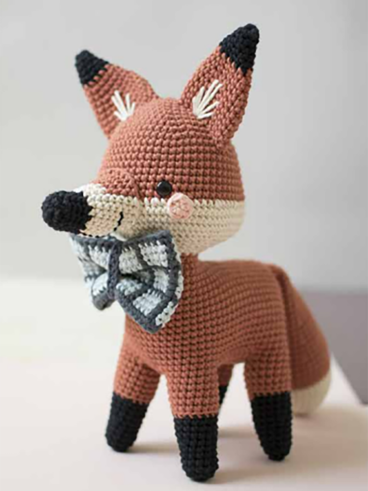 Fox with Bow